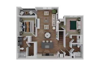 The Oasis Upper (Select B1U) 3204 floor plan